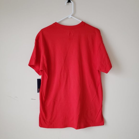 Majestic Boston Red Sox Short Sleeve T-Shirt Tee Men's Size M-L MLB Red NWT - Picture 3 of 10